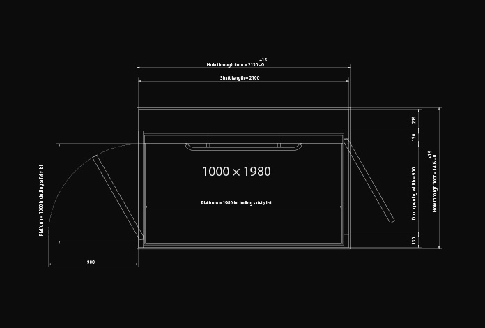 Aritco Classic 1000 x 1980mm