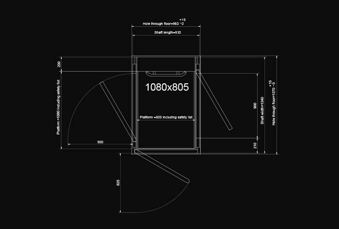 Aritco Compact 1080x805mm